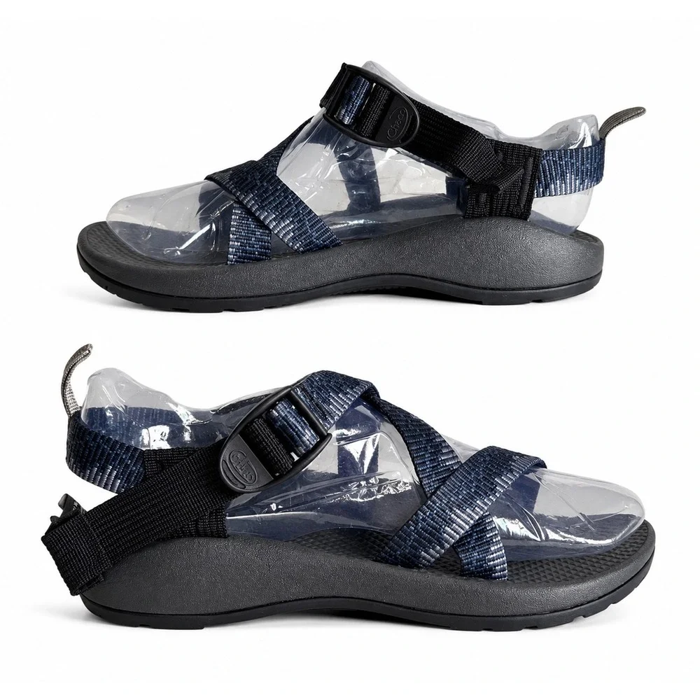 Chaco Z/1 Classic Sport Sandals Mens 6 Night Navy Excellent Hiking Water Shoes